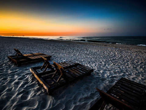 Beach with a view