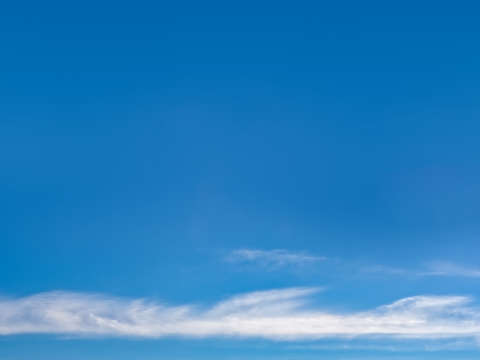 Paint me a blue sky