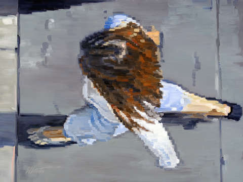 Getty Center Sandal Girl
