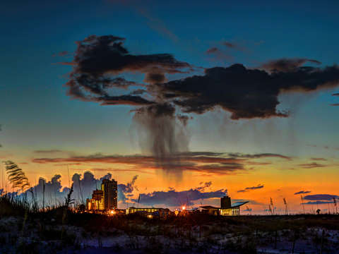 A moment of rain