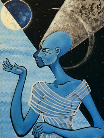 Lunar nefertiti
