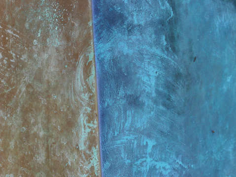 Edge of blue