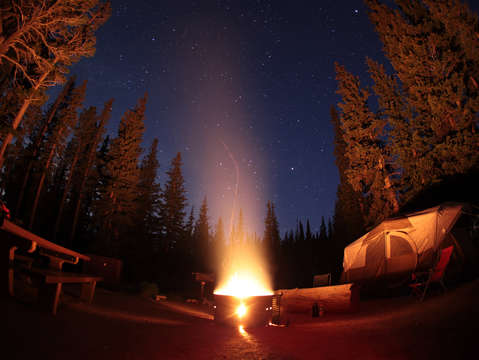 Rainbow lakes campground