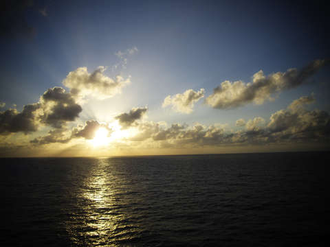 Caribbean sunset