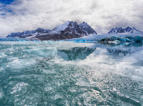 Ice in monocobreen