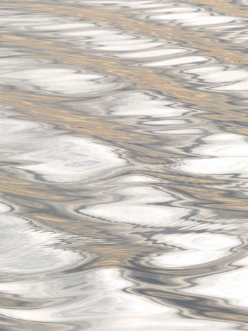 Arctic summer sun waves
