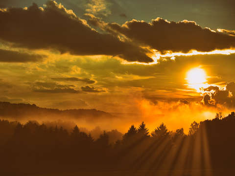Sunshine rays