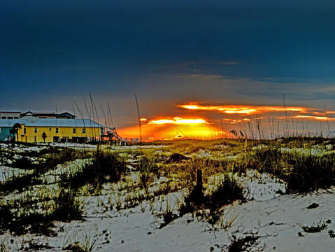 Yellow on the Beach