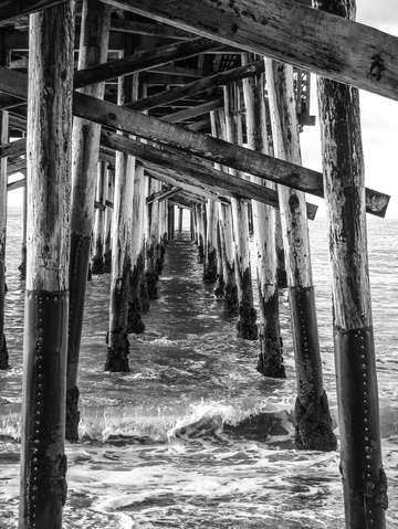 Pier in newport beach