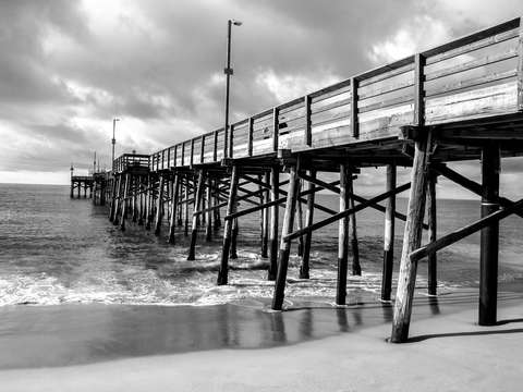 Newport beach pier
