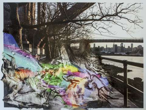 Print painting astoria park new york