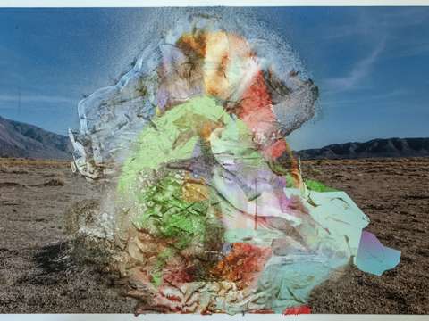 Print painting death valley ca