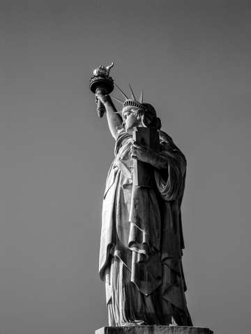Statue of liberty profile