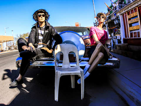 Route 66 mannequins