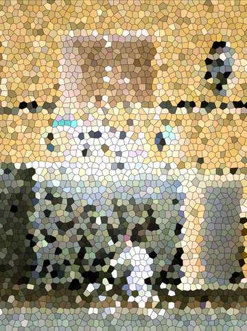 Abstracted bicyclist