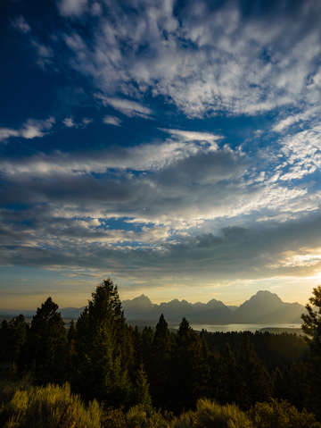 Evening approaches