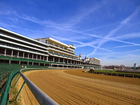 Empty churchill downs