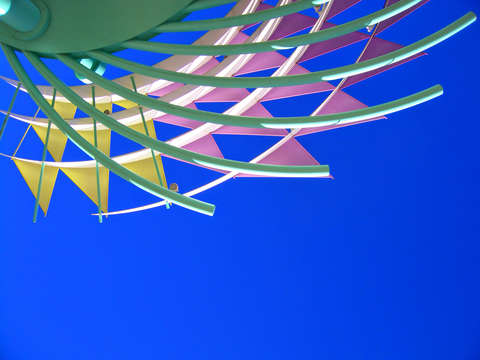 Sculpture and sky