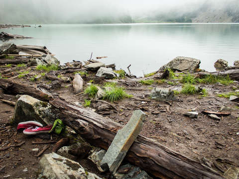 Abandoned shoes