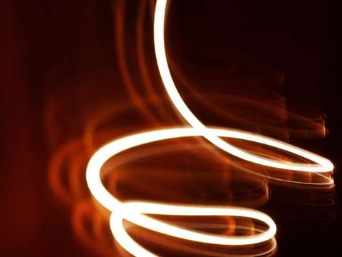 Swirling Whorls of Light
