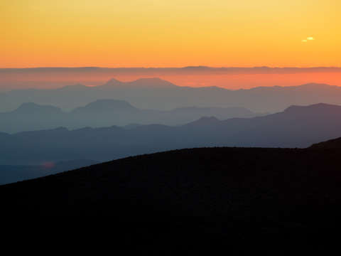Sunrise at dantes view