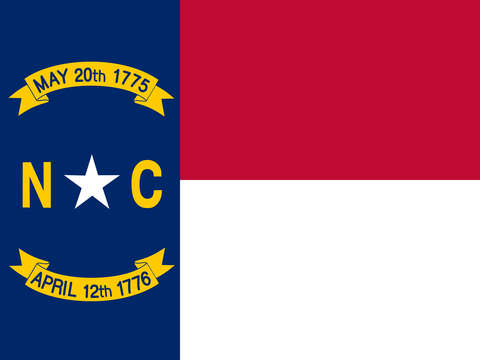 North carolina state flag