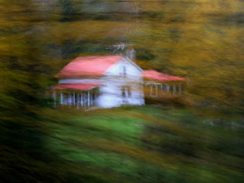 Impressionistic farmhouse 1