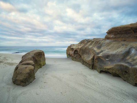 View from the rocks