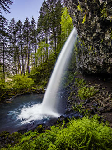 Ponytail falls sunrise
