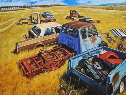 Parts yard