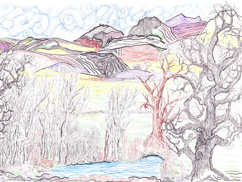 Western foothills