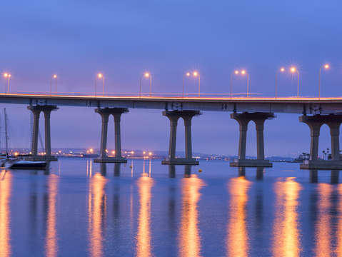 Coronado bridge nights