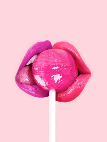 Lollipop kiss