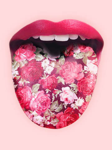 Flower tongue