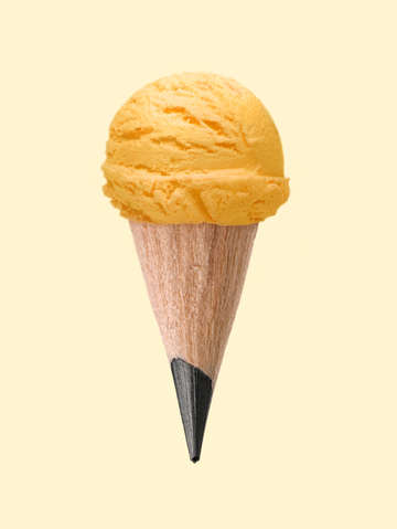 Icecream pencil