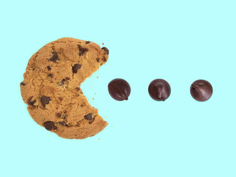 Packman cookie