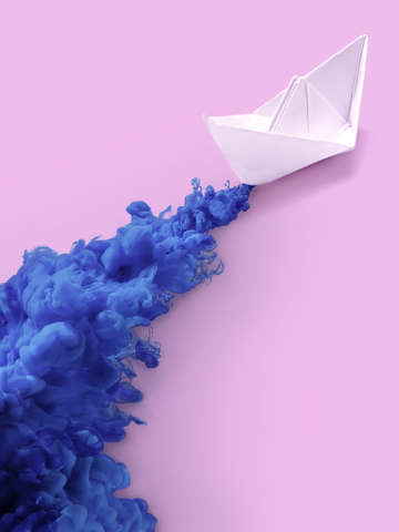 Ink boat
