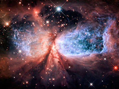 Celestial snow angel enhanced sharpless 2 106