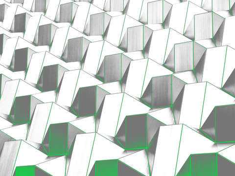 Modern cubes abstract 1