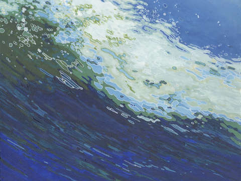Flexing Ocean Wave