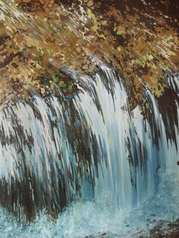Kingdom river waterfall