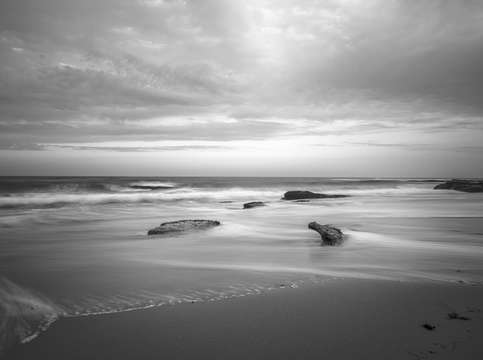 Windansea in monochrome