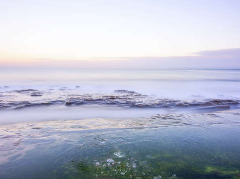 Pastel seascape