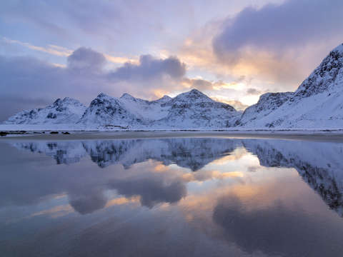 Reflections in sand