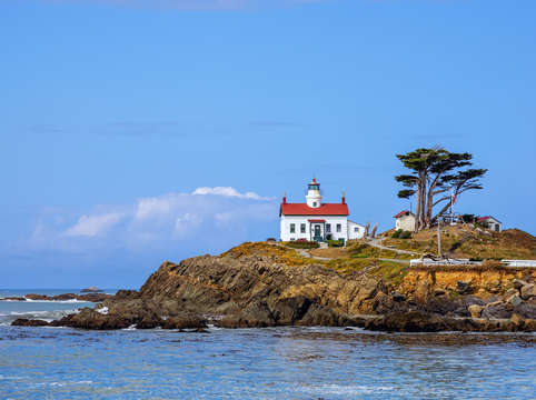 Lighthouse on the hill