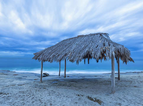 Clouds over the shack
