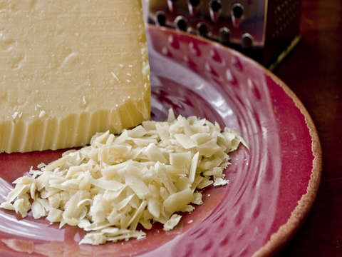 Fresh grated parmesan cheese