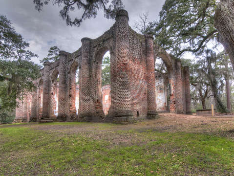 Sheldon church ruins