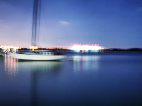 Harbor night