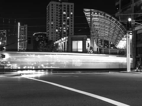 A blur monochrome